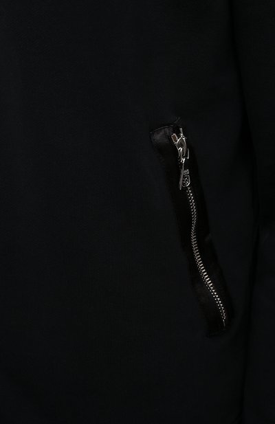 Хлопковая толстовка LIMITATO, арт. M0UTH FULL/ZIPPED B0MBER JACKET, фото 5