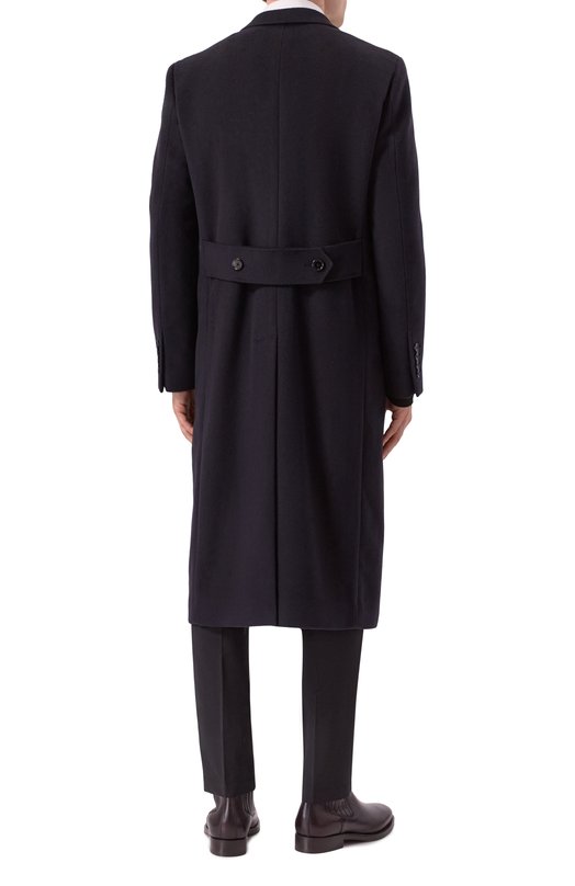 Кашемировое пальто Dolce & Gabbana G042YZ/FU2D1 Синий  G042YZ/FU2D1 Фото 4