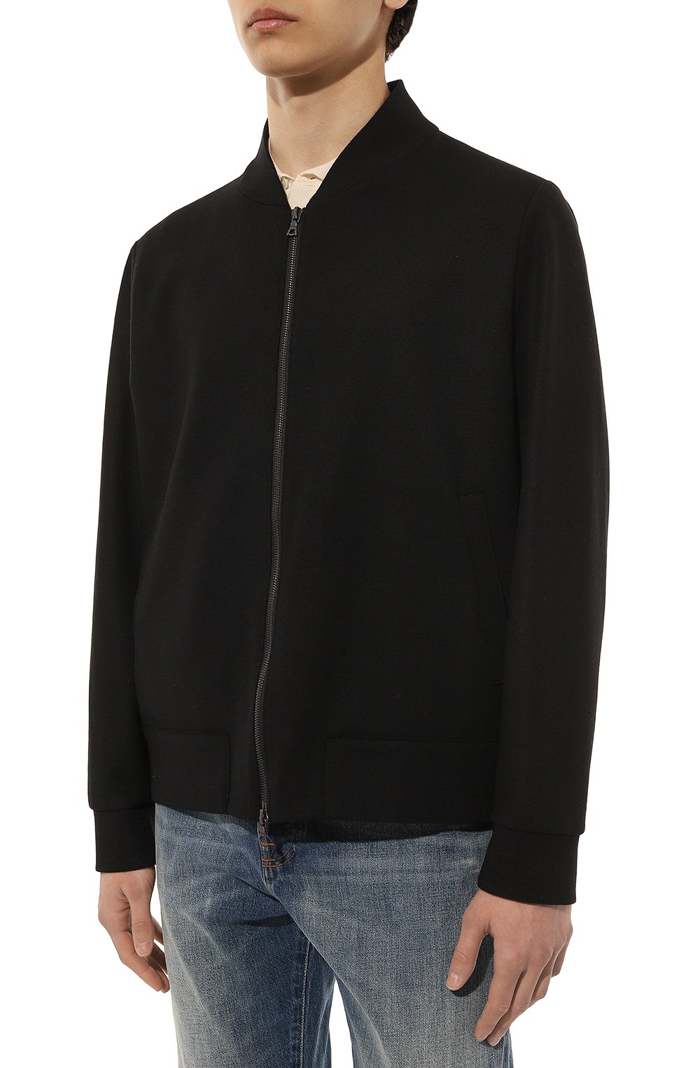 Шерстяной бомбер HARRIS WHARF LONDON, арт. C9353MYM, фото 3