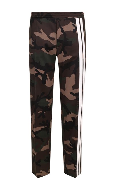 Брюки прямого кроя с камуфляжным принтом VALENTINO, арт. QV3RB0Q6MMZ, фото 1