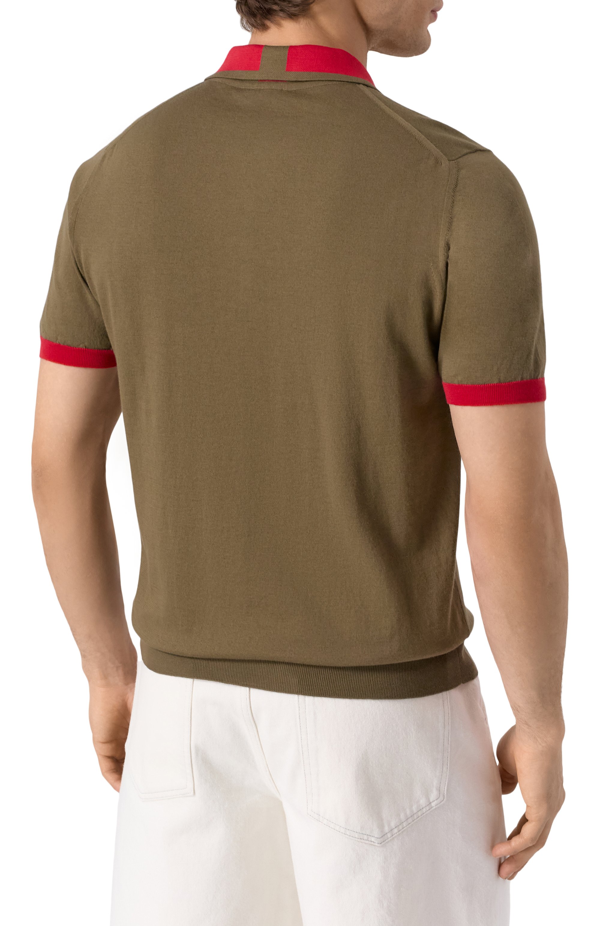 Хлопковое поло KITON, арт. UMK0571V106A, фото 4