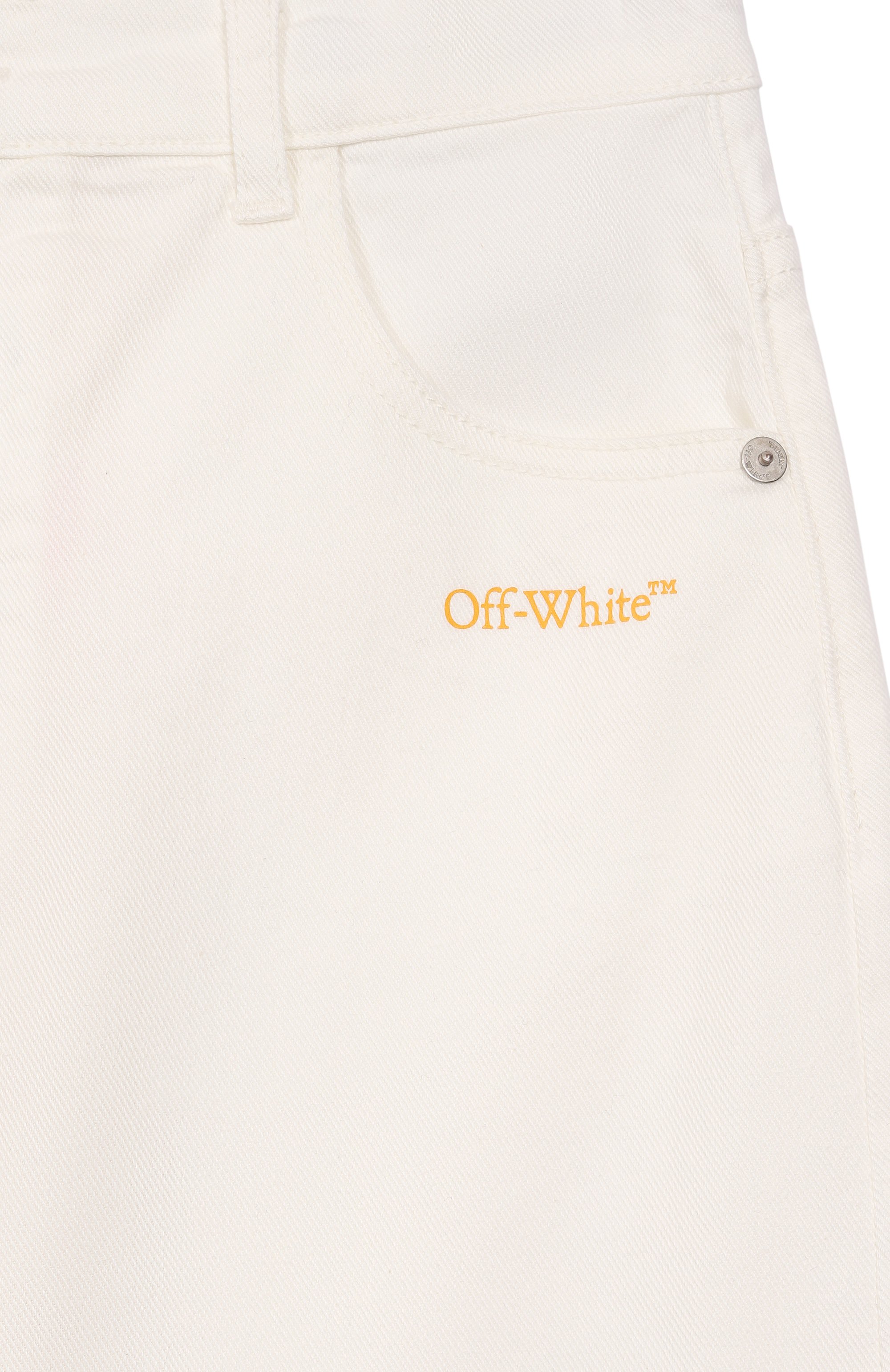 Джинсовая юбка OFF-WHITE, арт. 0GYD001S25DEN001/12+, фото 3