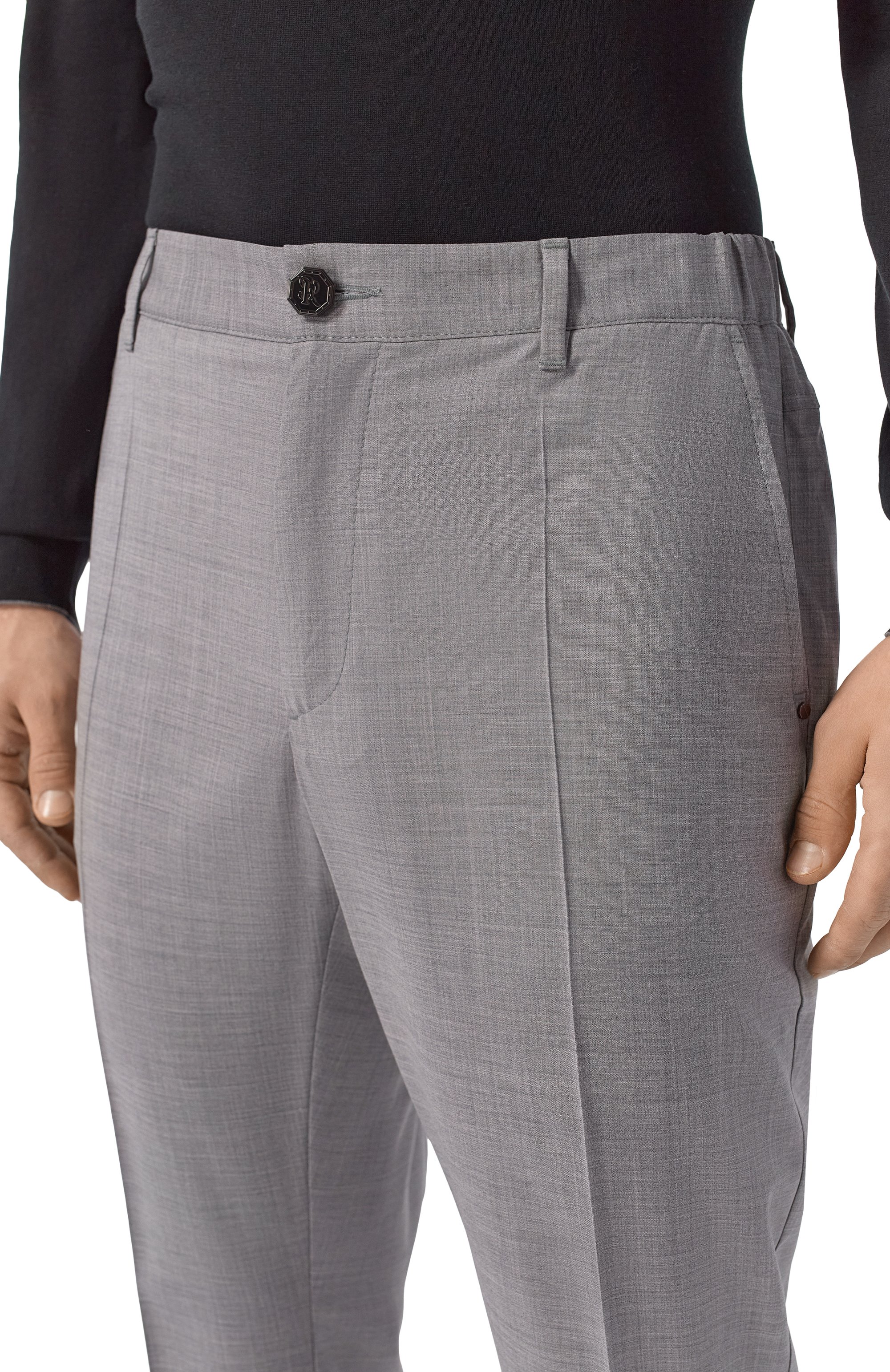 Шерстяные брюки STEFANO RICCI, арт. M8T61R0020/T7750, фото 5