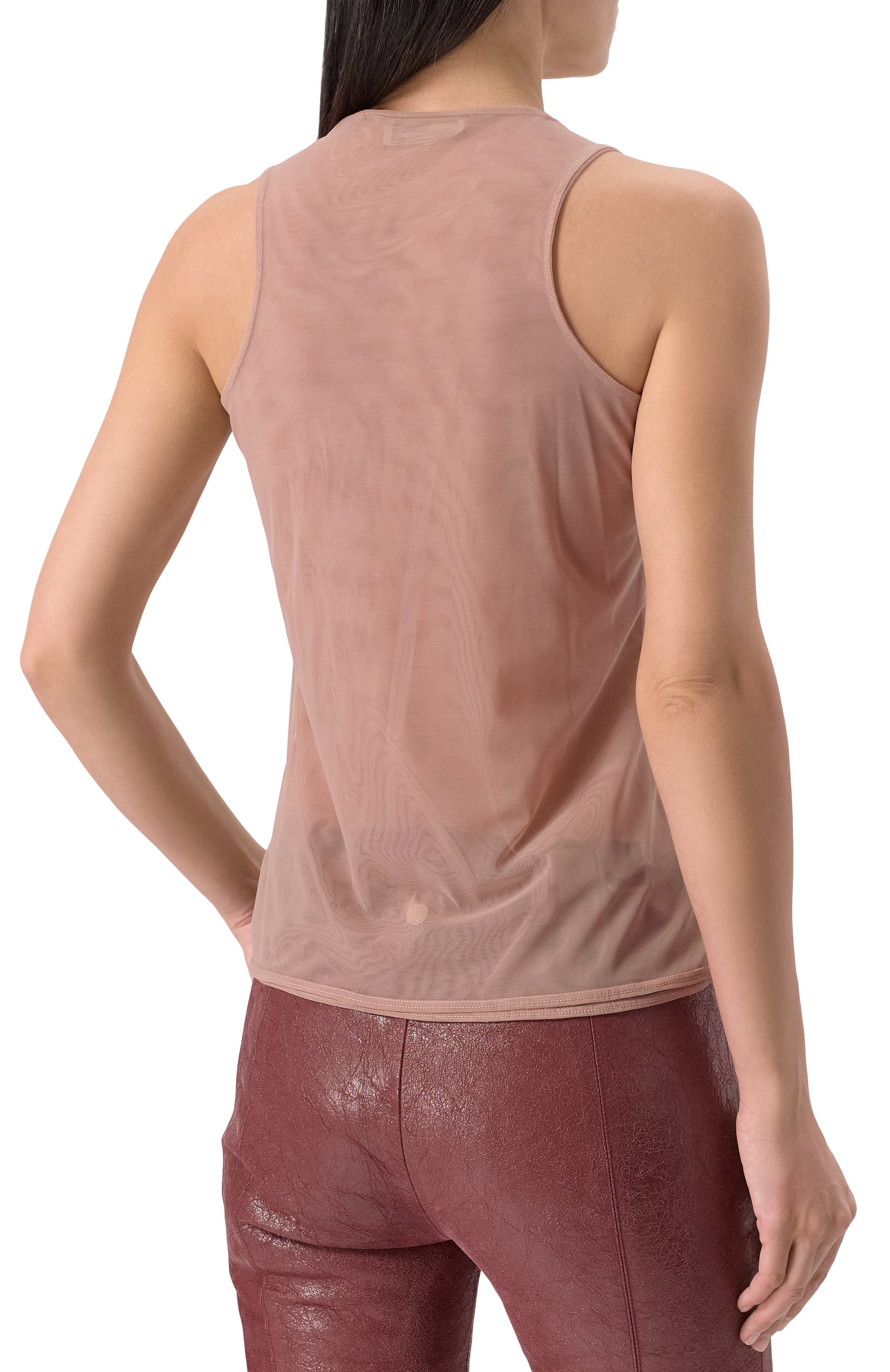 Майка с отделкой стразами BLUMARINE, арт. P54 4T061A, фото 4