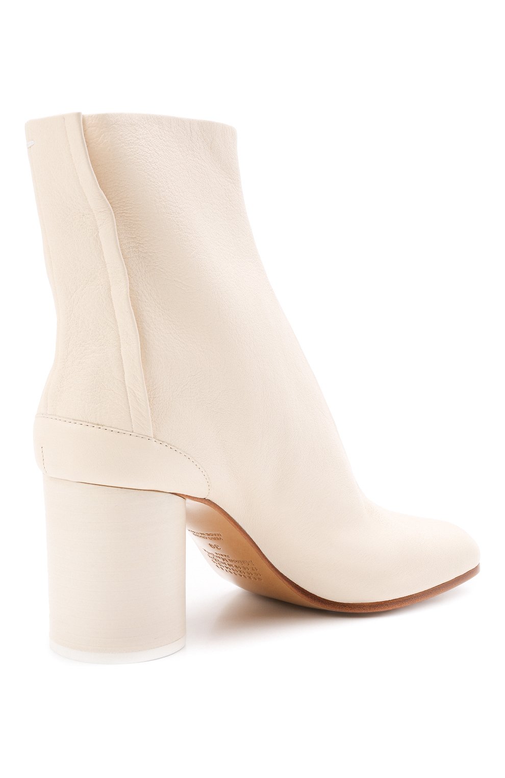 Кожаные ботильоны tabi MAISON MARGIELA, арт. S58WU0260/P3753, фото 4