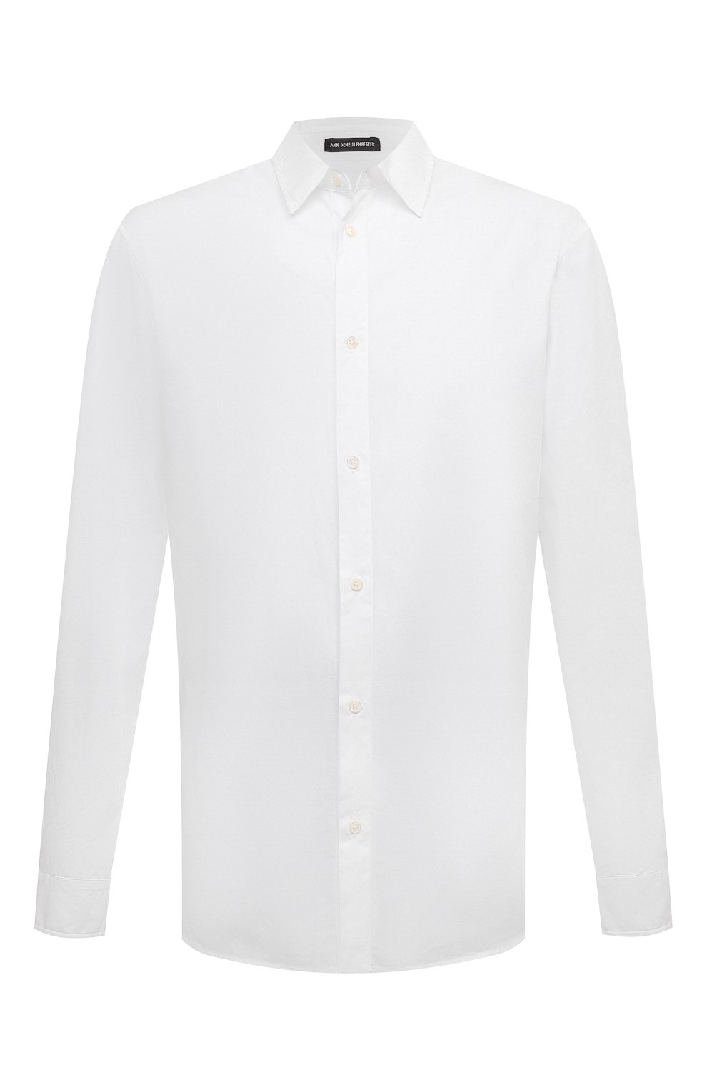 Хлопковая рубашка ANN DEMEULEMEESTER, арт. C000-M-SH04-FA296-001, фото 1