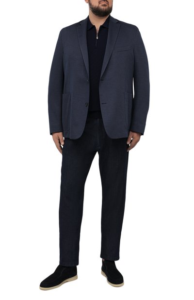 Хлопковый пиджак EDUARD DRESSLER, арт. 7301/21J02, фото 2