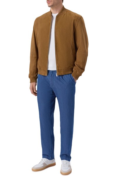 Хлопковые брюки BERWICH, арт. SPIAGGIA 1P-GD/AL1717X, фото 2