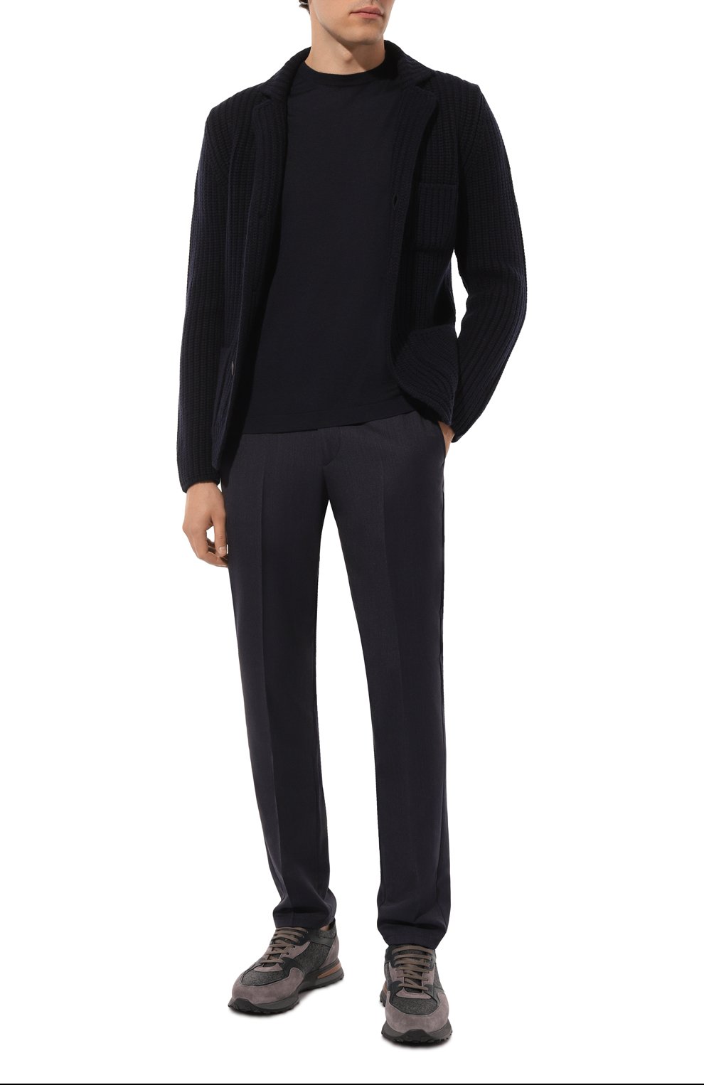 Шерстяные брюки ANDREA CAMPAGNA, арт. SPIAGGIA/FA1648, фото 2