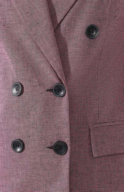 Жакет из смеси хлопка и льна ISABEL MARANT ETOILE розового цвета по цене 57550 руб., арт. VE1189-20P011E/LINYA, фото 5 Жакет из смеси хлопка и льна ISABEL MARANT ETOILE, арт. VE1189-20P011E/LINYA, фото 5