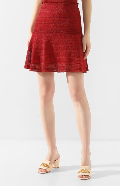 Юбка M MISSONI красного цвета по цене 43050 руб., арт. 2DH00108/2K004M, фото 3 Юбка M MISSONI, арт. 2DH00108/2K004M, фото 3