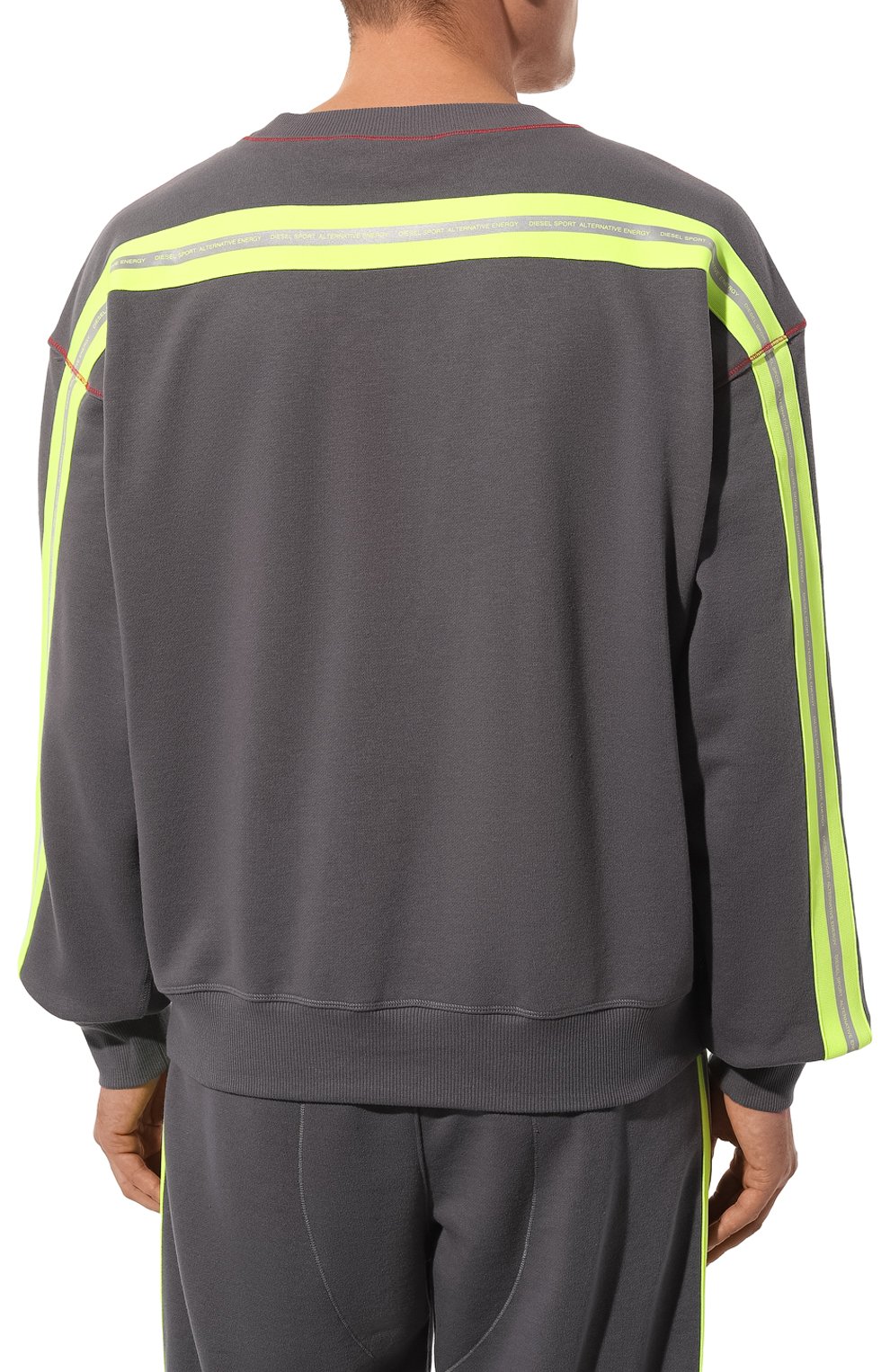 Хлопковый свитшот DIESEL, арт. A13073/0WHAW, фото 4