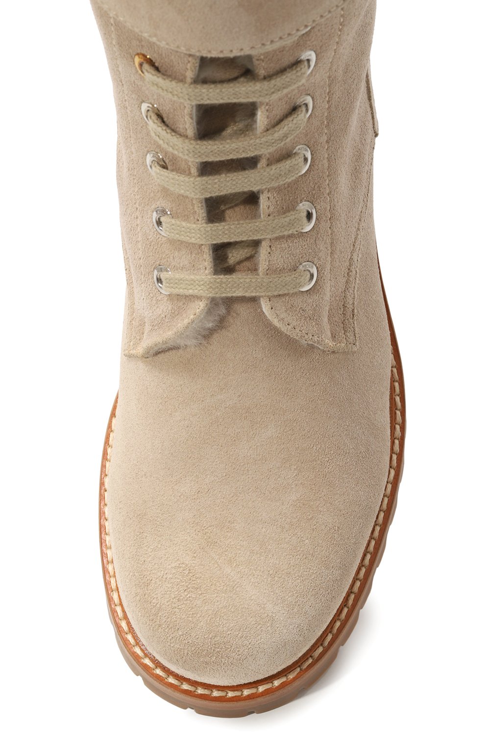 Замшевые ботинки KITON, арт. D56810N0102507, фото 6