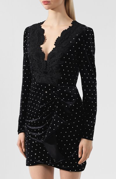 Бархатное платье SELF-PORTRAIT, арт. SP20-015, фото 3