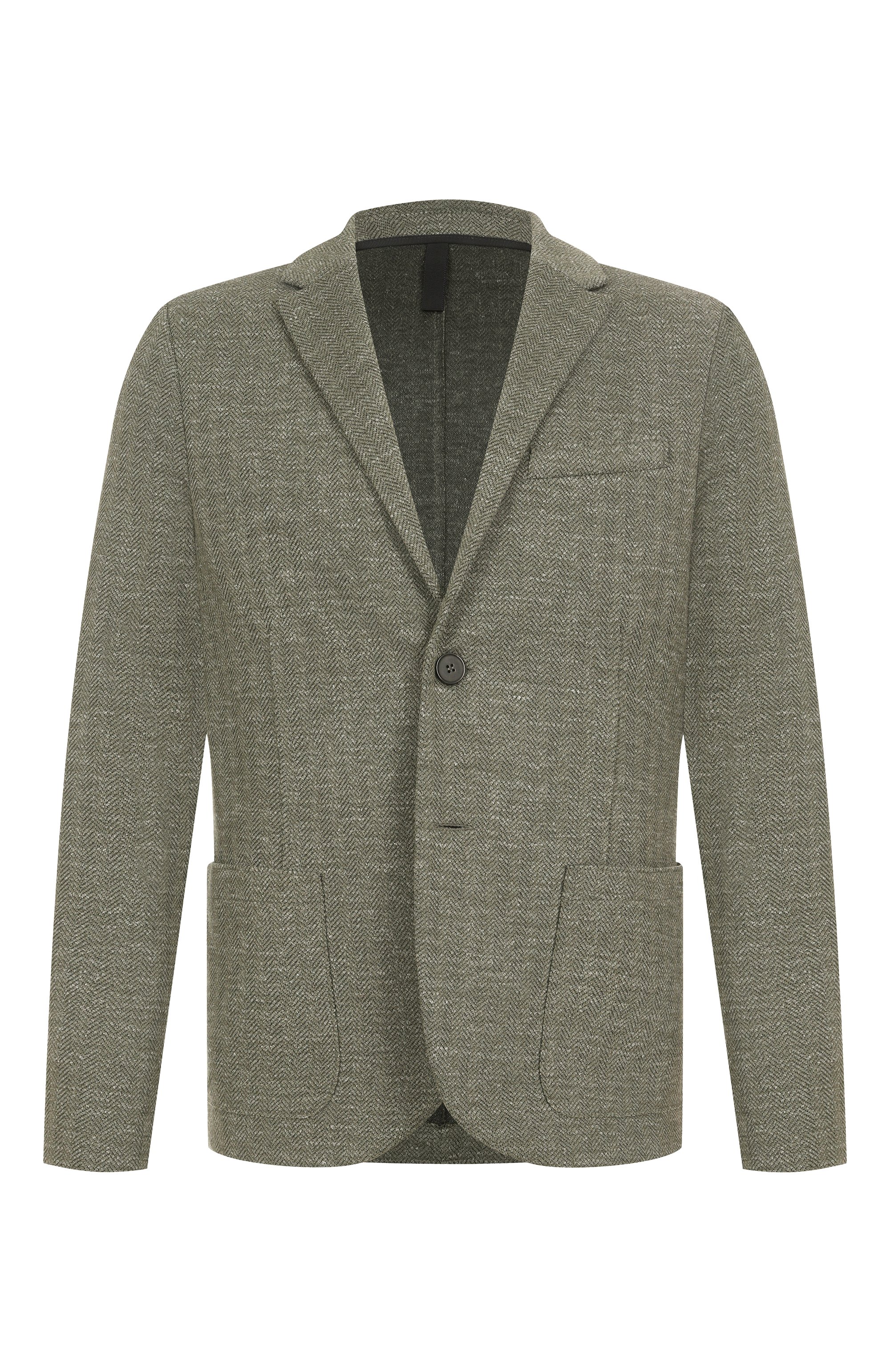 Пиджак из шерсти и шелка HARRIS WHARF LONDON, арт. C8P22PPN, фото 1