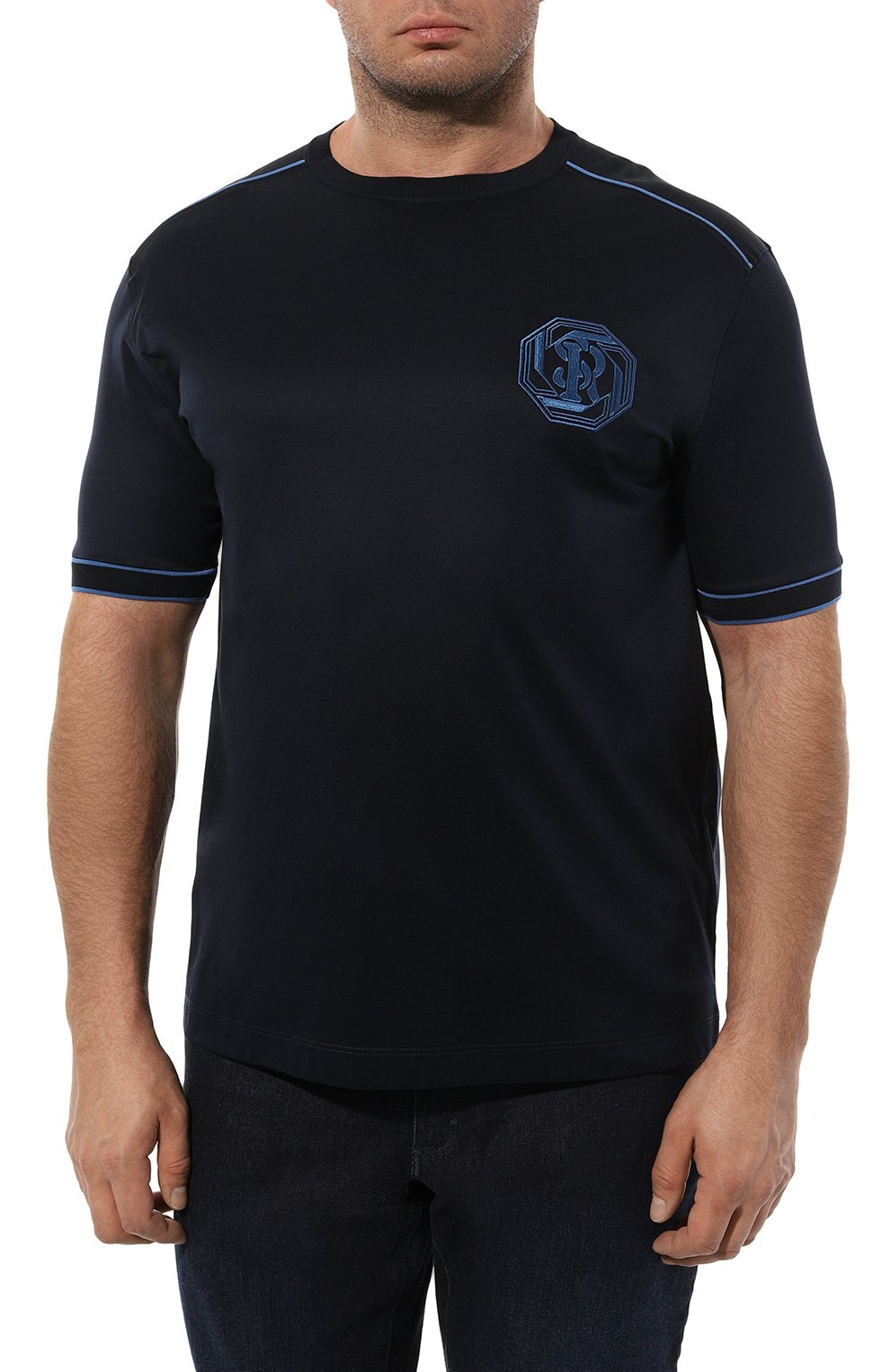 Хлопковая футболка STEFANO RICCI, арт. K111031G10/T24152, фото 3