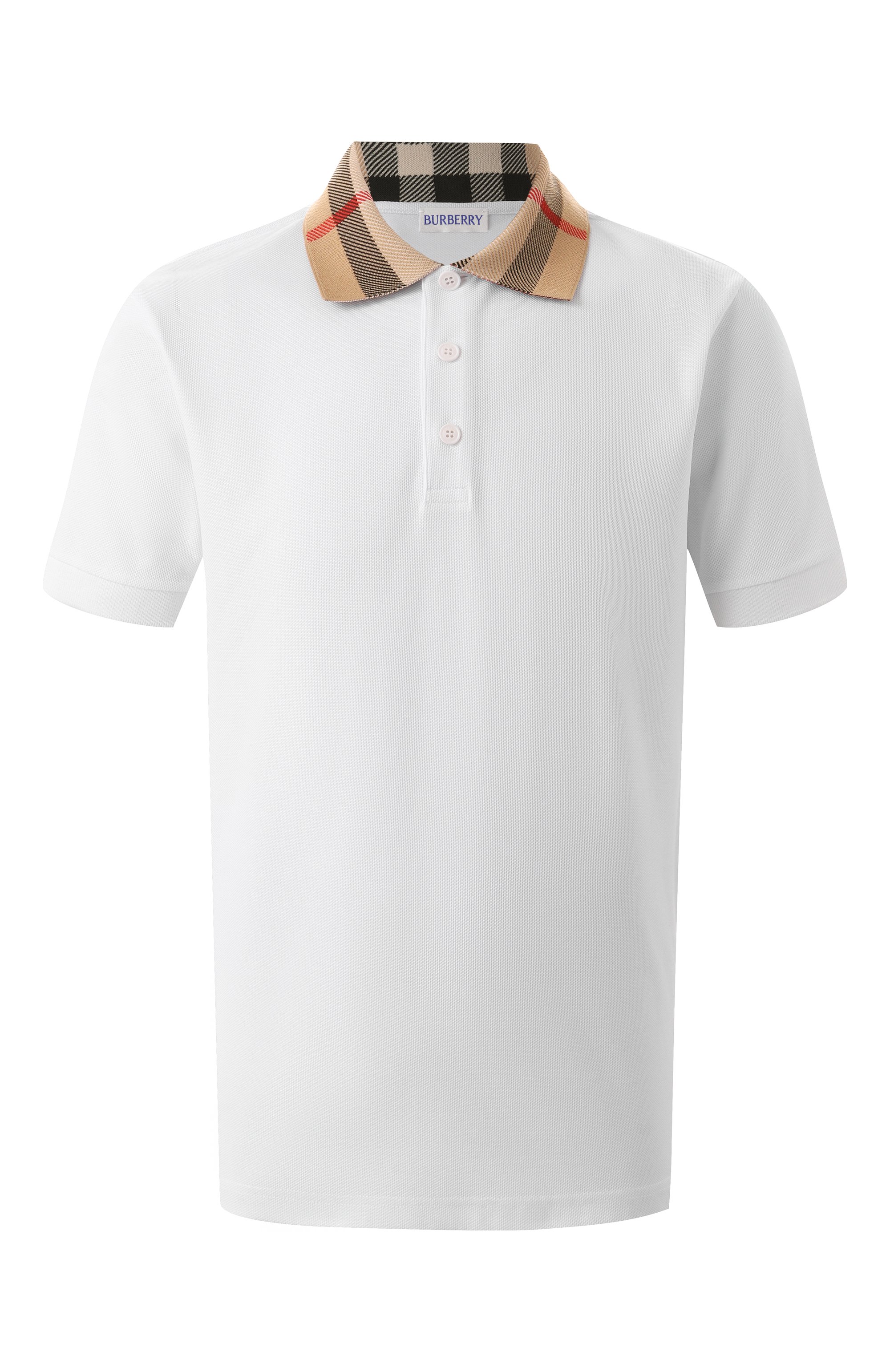 Хлопковое поло BURBERRY, арт. 8071621, фото 1