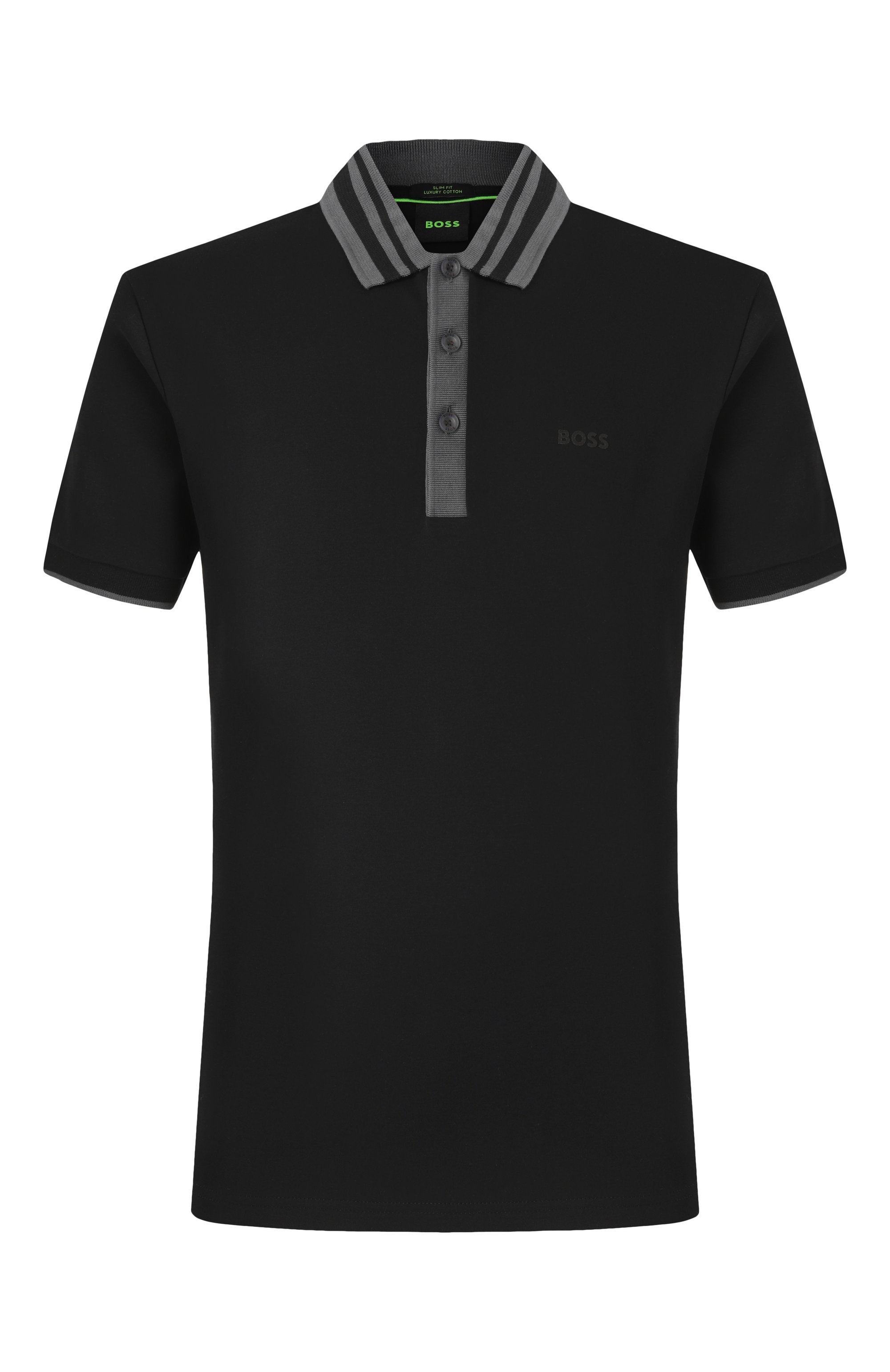 Хлопковое поло BOSS GREEN, арт. 50533272, фото 1