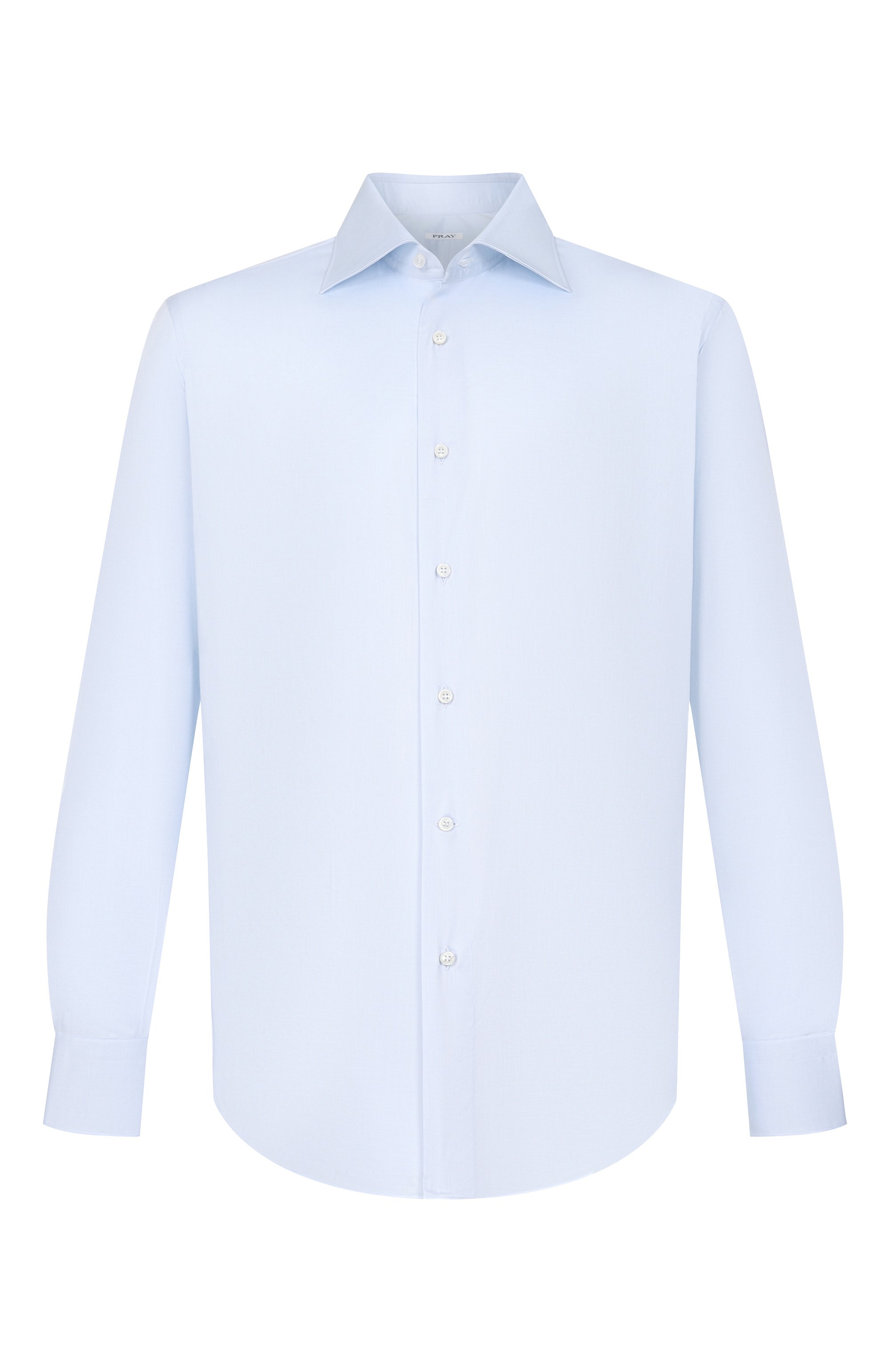 Хлопковая сорочка FRAY голубого цвета по цене 56600 руб., арт. TAMIGI/721, фото 1 Хлопковая сорочка FRAY, арт. TAMIGI/721, фото 1