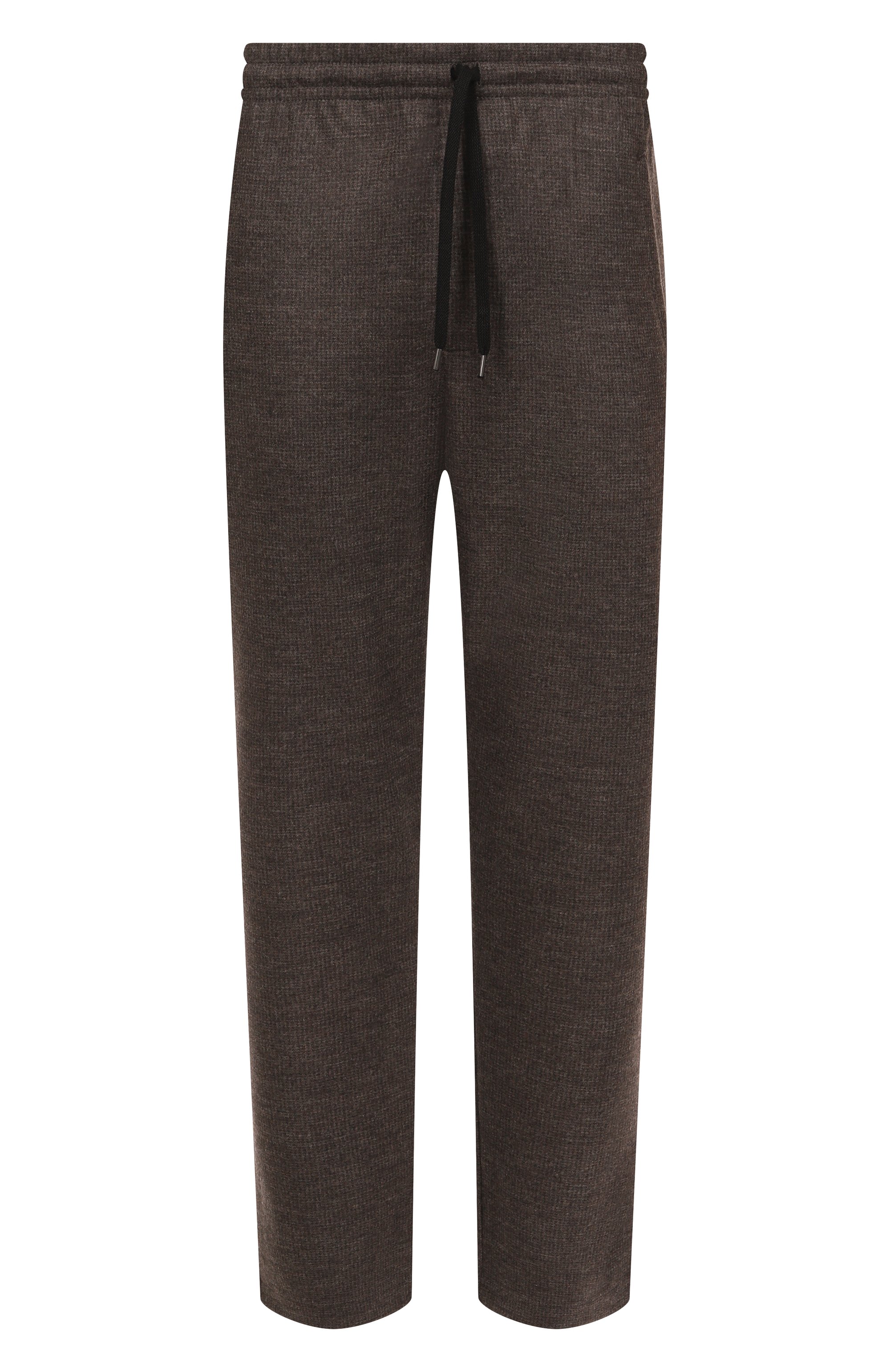 Шерстяные брюки HARRIS WHARF LONDON темно-коричневого цвета по цене 64350 руб., арт. CW7016MVA, фото 1 Шерстяные брюки HARRIS WHARF LONDON, арт. CW7016MVA, фото 1