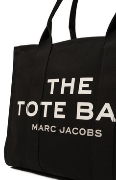 Женская сумка the tote bag MARC JACOBS (THE) черного цвета, арт. M0016156 | Фото 3 (Сумки-технические: Сумки-шопперы; Материал: Текстиль; Размер: large; Материал сплава: Проставлено; Драгоценные камни: Проставлено; Нос: Не проставлено)