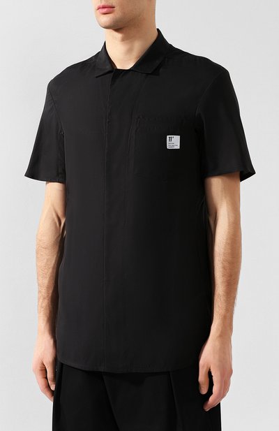 Хлопковая рубашка 11 BY BORIS BIDJAN SABERI, арт. S4/F-1469/LABEL, фото 3
