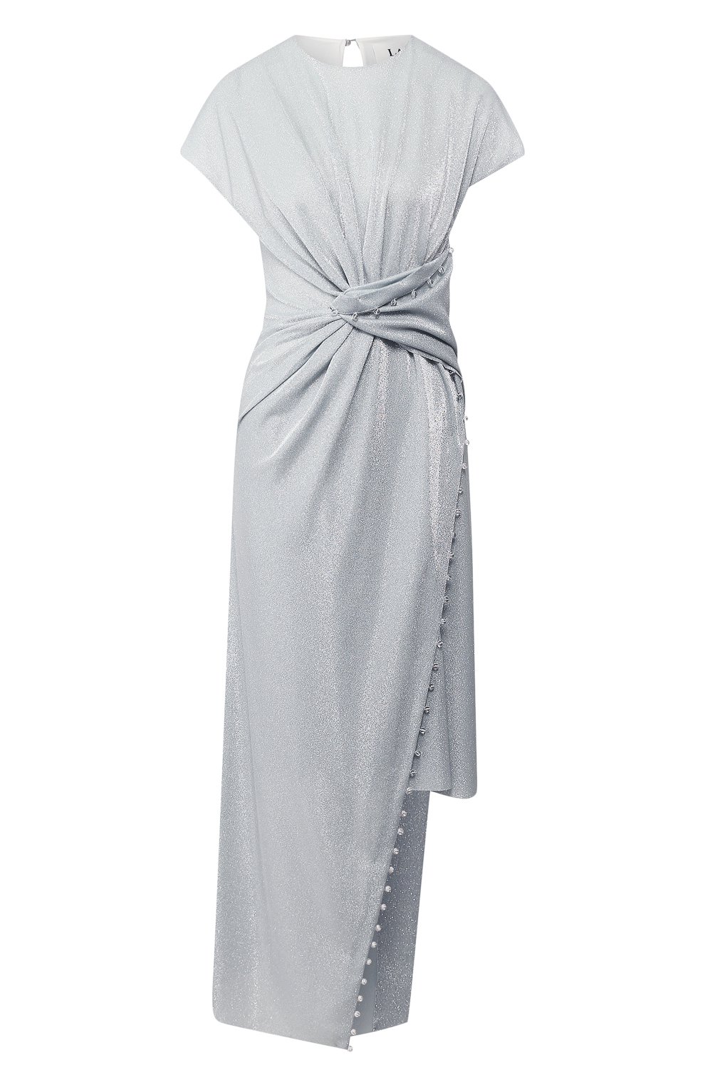 Платье LANVIN серебряного цвета по цене 118500 руб., арт. RW-DR302K-4506-E20, фото 1 Платье LANVIN, арт. RW-DR302K-4506-E20, фото 1
