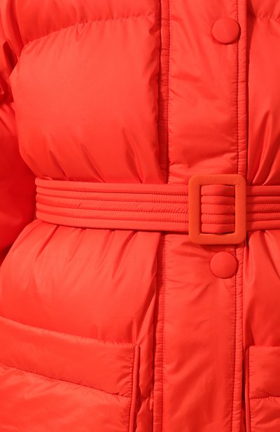 Однотонный стеганый пуховик с поясом и капюшоном IENKI IENKI, арт. KILLER J, фото 5