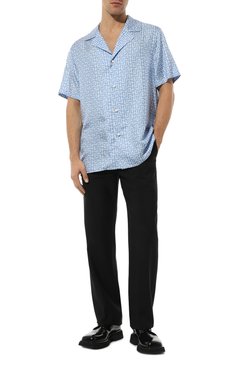 Шелковая рубашка BALMAIN, арт. AH2HN012SC39, фото 2