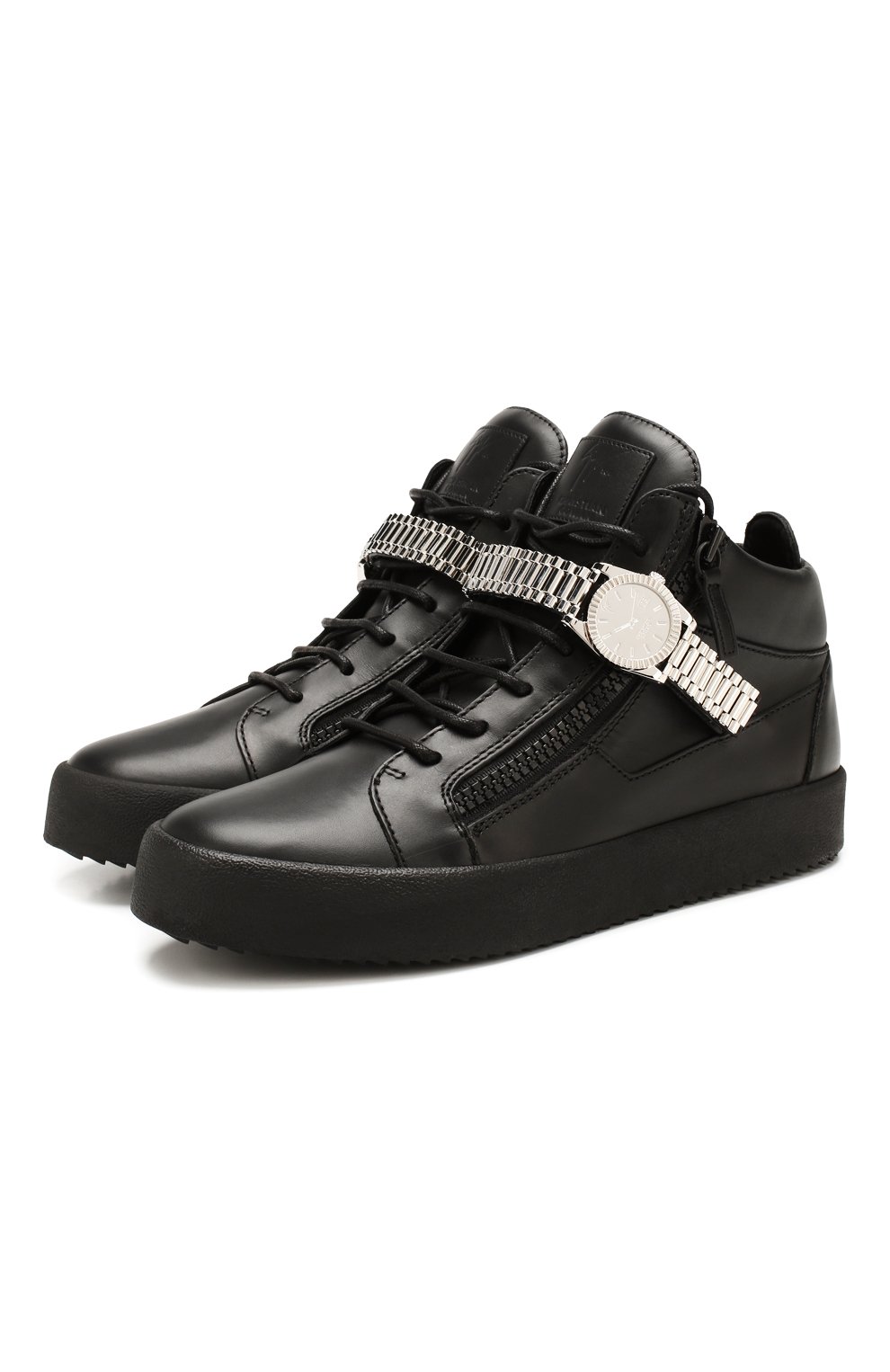 Кожаные кеды gzxcowan GIUSEPPE ZANOTTI DESIGN, арт. RCCU900/001, фото 1