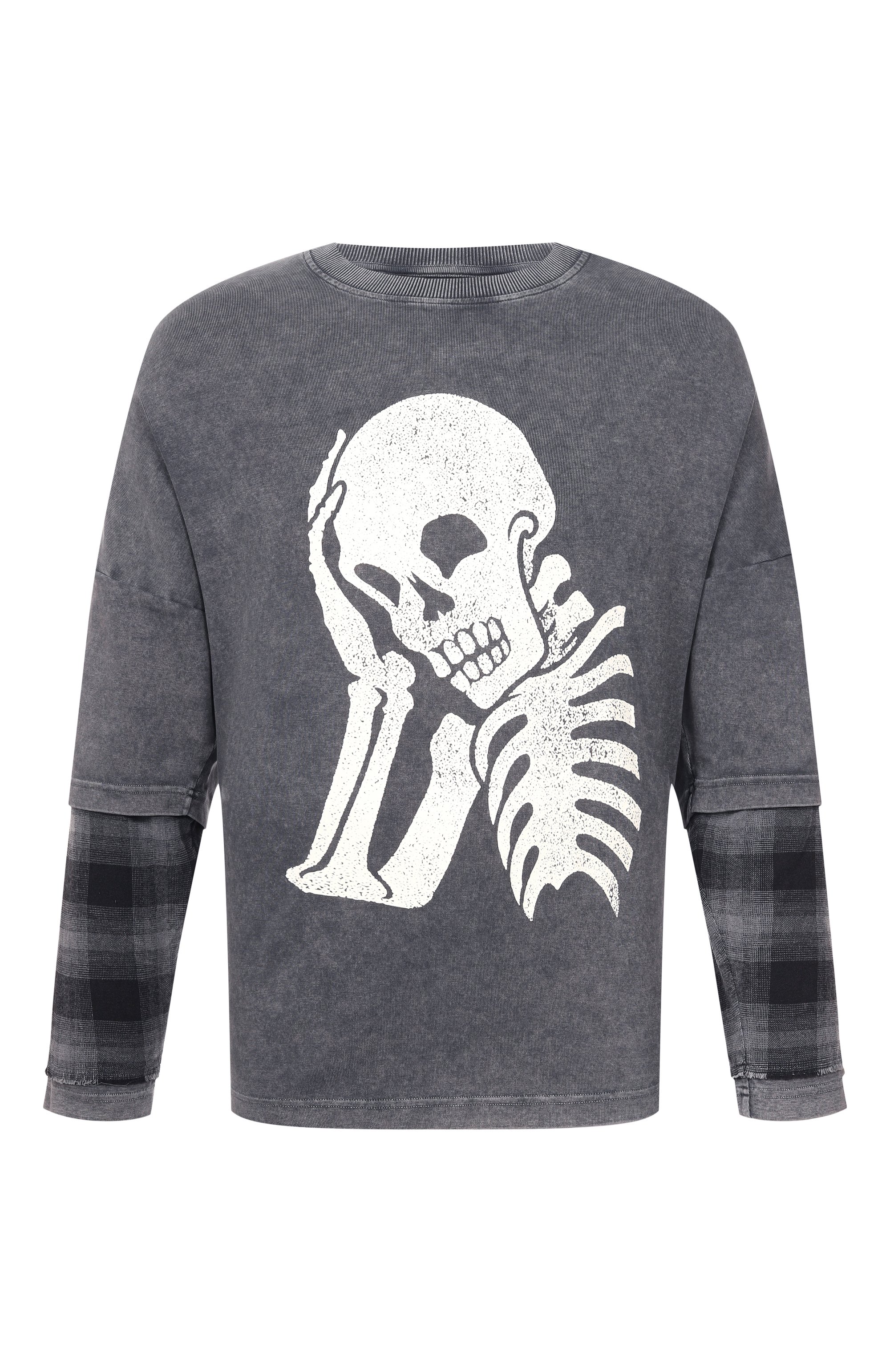 Хлопковый лонгслив PALM ANGELS, арт. PMAB05ES26JER001, фото 1