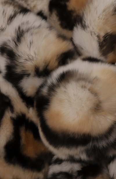 Меховой шарф из кролика YVES SALOMON ENFANT, арт. 21WEA703XXREXX, фото 2