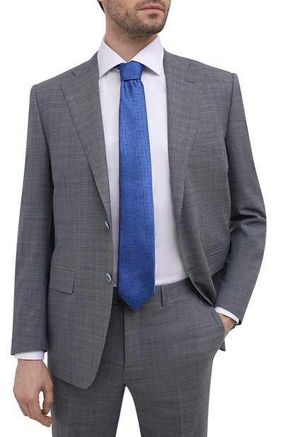 Шелковый галстук ZILLI, арт. 53000/TIE, фото 2