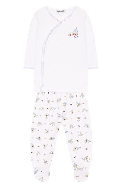 Комплект из распашонки и ползунков MAGNOLIA BABY, арт. 837-734P-LB, фото 1