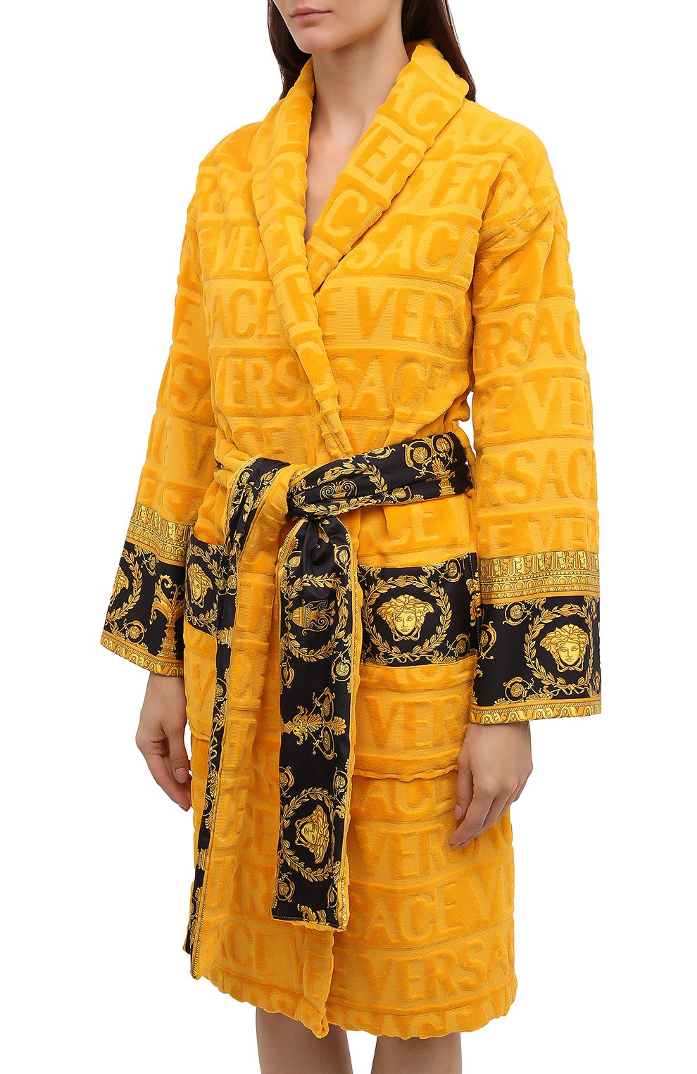 Хлопковый халат VERSACE, арт. ZACJ00008/ZC0SP052, фото 3