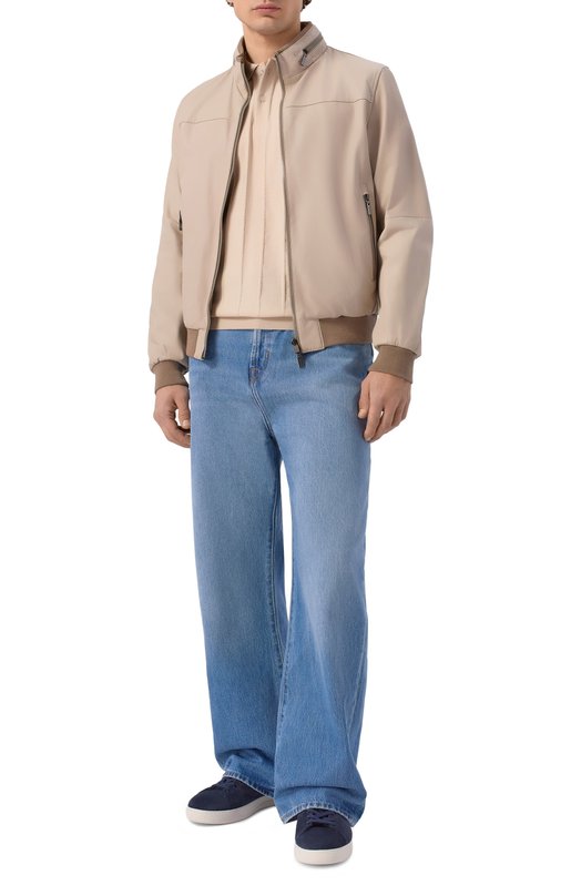 Замшевые кеды Stockholm Mille 885 ST0CC0LMA/VEL0UR Синий  ST0CC0LMA/VEL0UR Фото 2