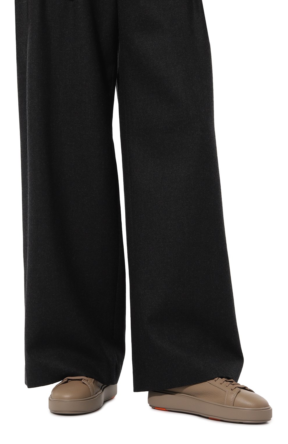 Кожаные кеды SANTONI, арт. WBCD60919TARCSQ4E30, фото 3