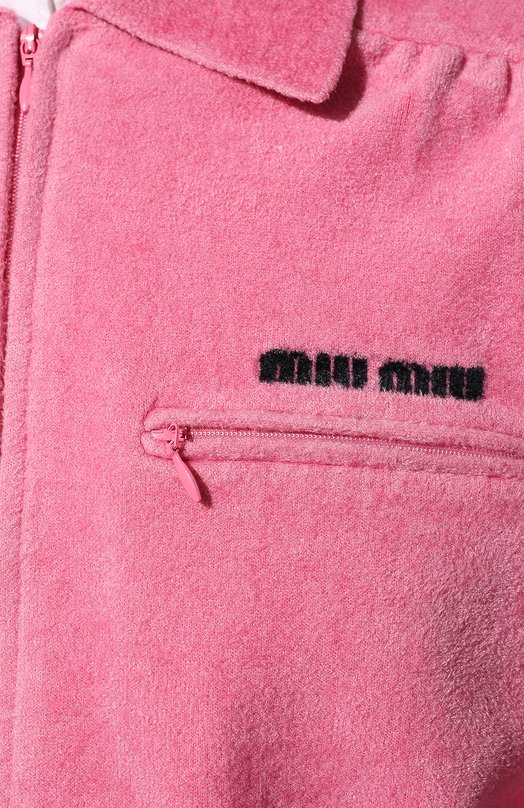 Кардиган Miu Miu MMF426-1YT1-F0028 Розовый  MMF426-1YT1-F0028 Фото 5