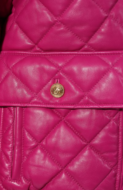 Кожаный бомбер GUCCI, арт. 579164/XNAEY, фото 5