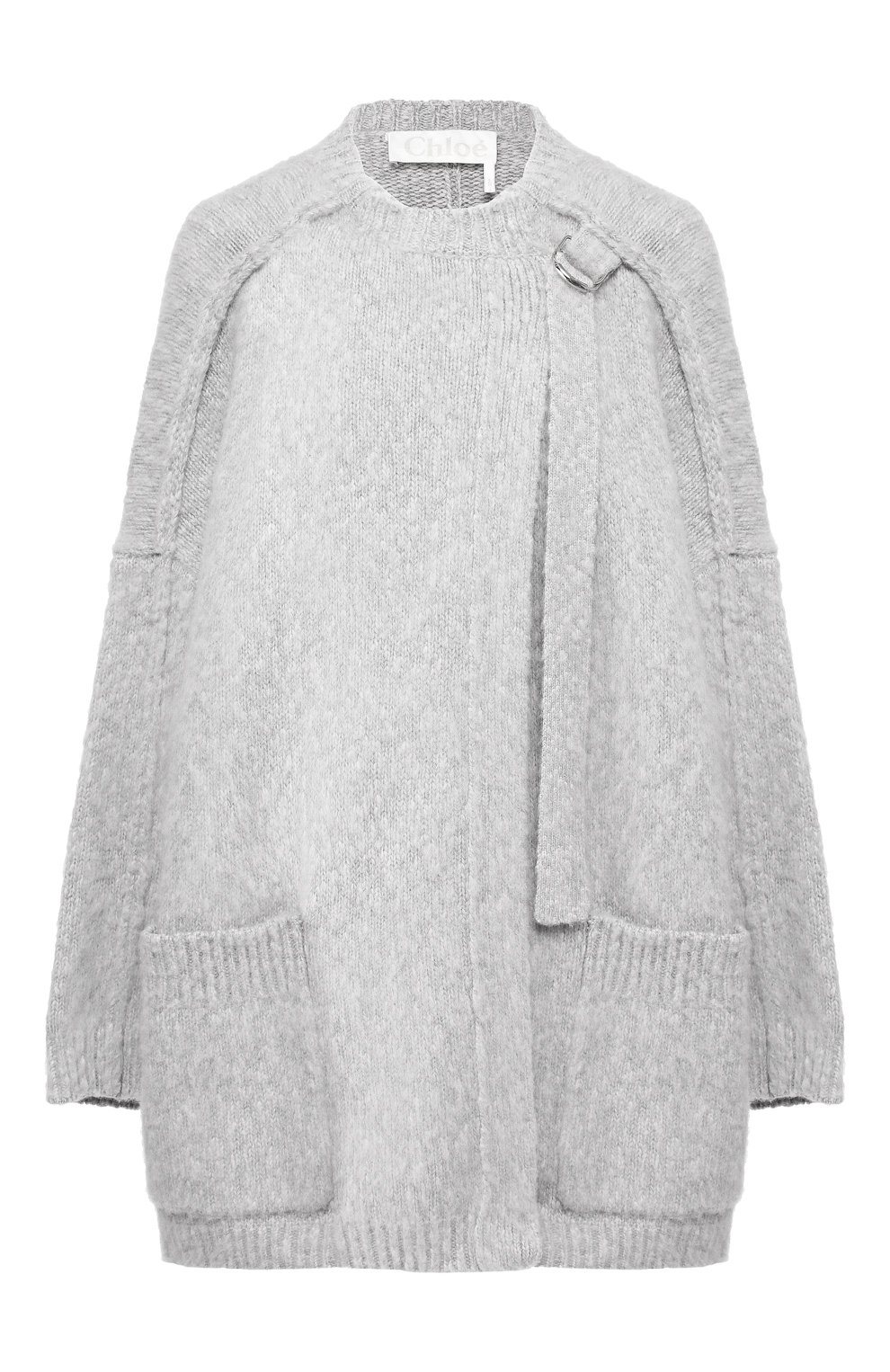 Кардиган из смеси шерсти и кашемира с запахом CHLOÉ, арт. CHC18AMM06670, фото 1