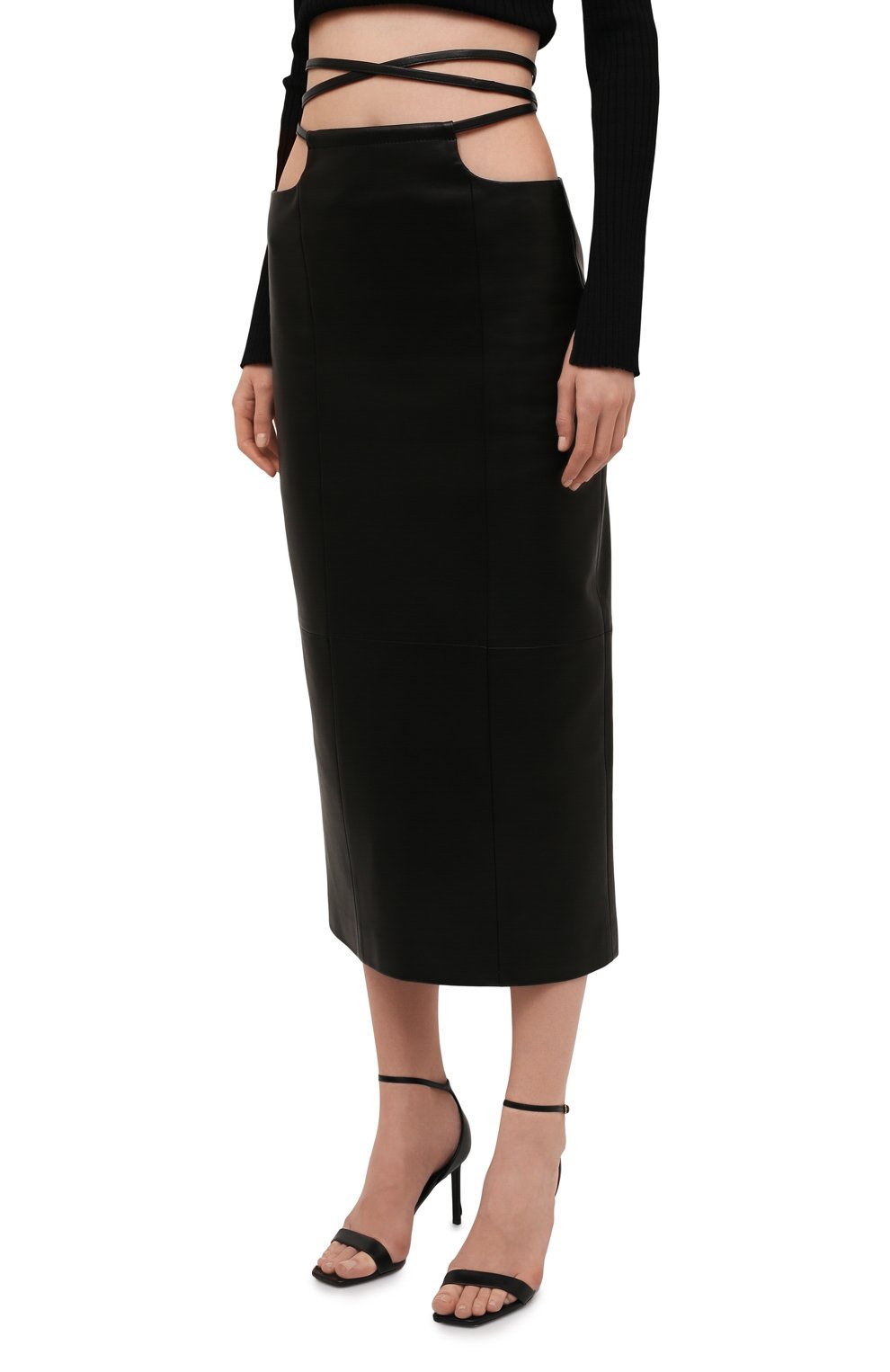 Кожаная юбка BATS, арт. SS22_S0_100, фото 3