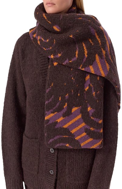 Шерстяной шарф DRIES VAN NOTEN, арт. 252-011241-2725, фото 2