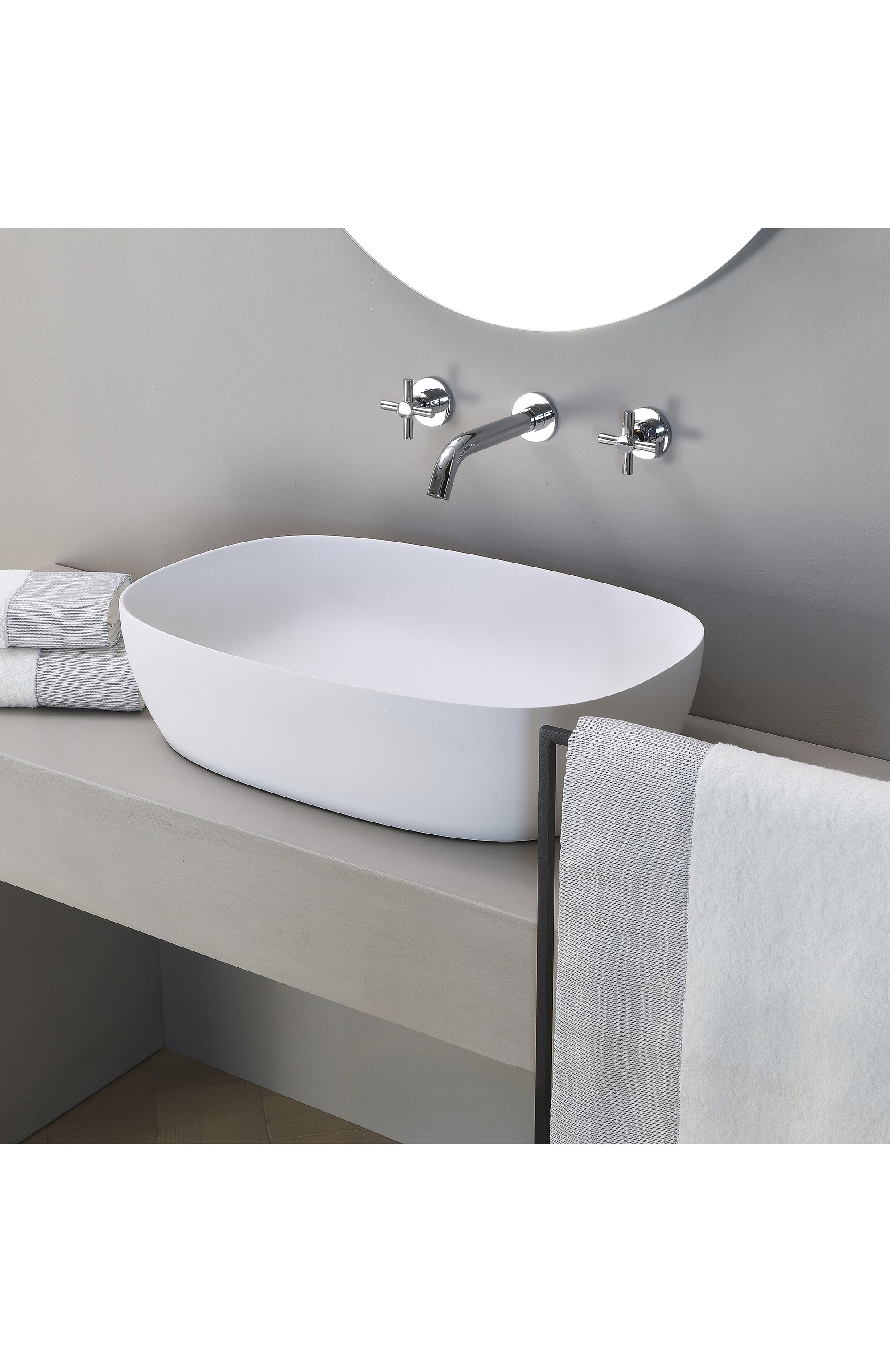 Гостевое полотенце graphite border FRETTE, арт. FR6854 D0100 040C, фото 4