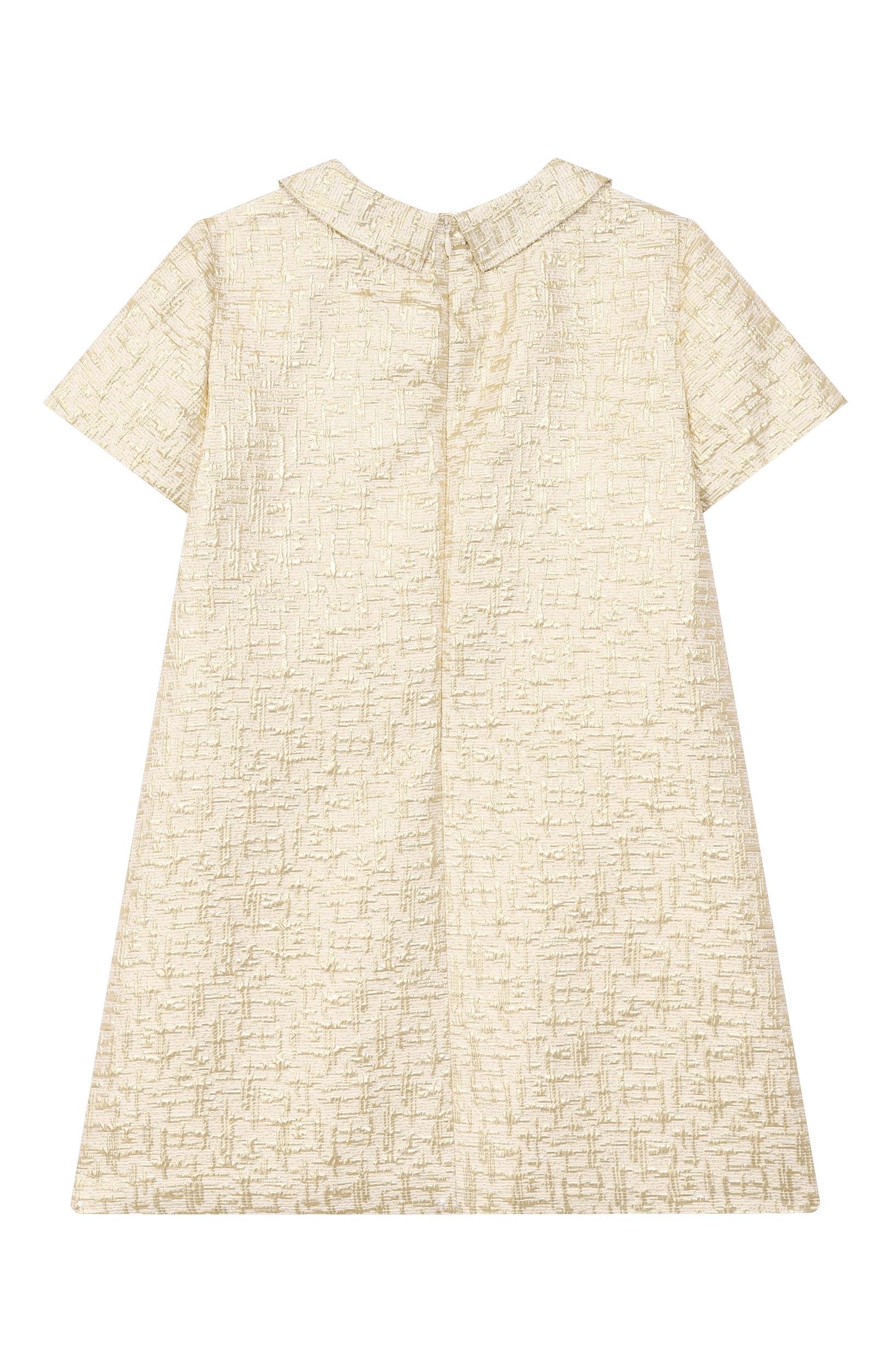 Платье из шелка и хлопка BLUMARINE, арт. BFAB0780/SE010_001, фото 2
