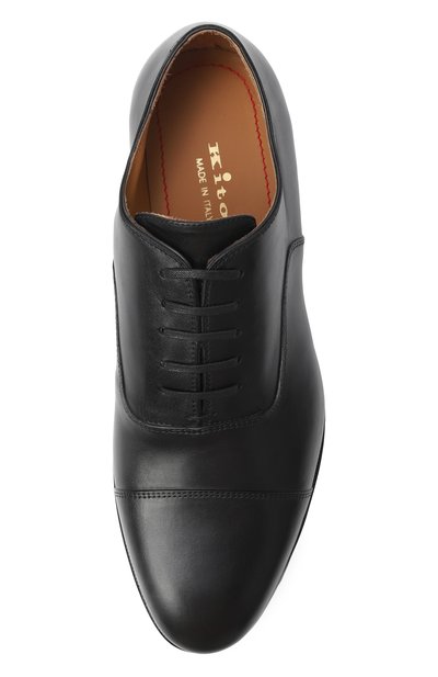 Кожаные оксфорды KITON, арт. USSA400N01386, фото 5