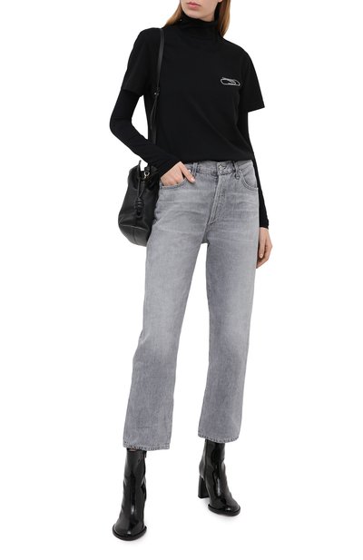 Хлопковая футболка OFF-WHITE, арт. 0WAA049E20JER0031001, фото 2