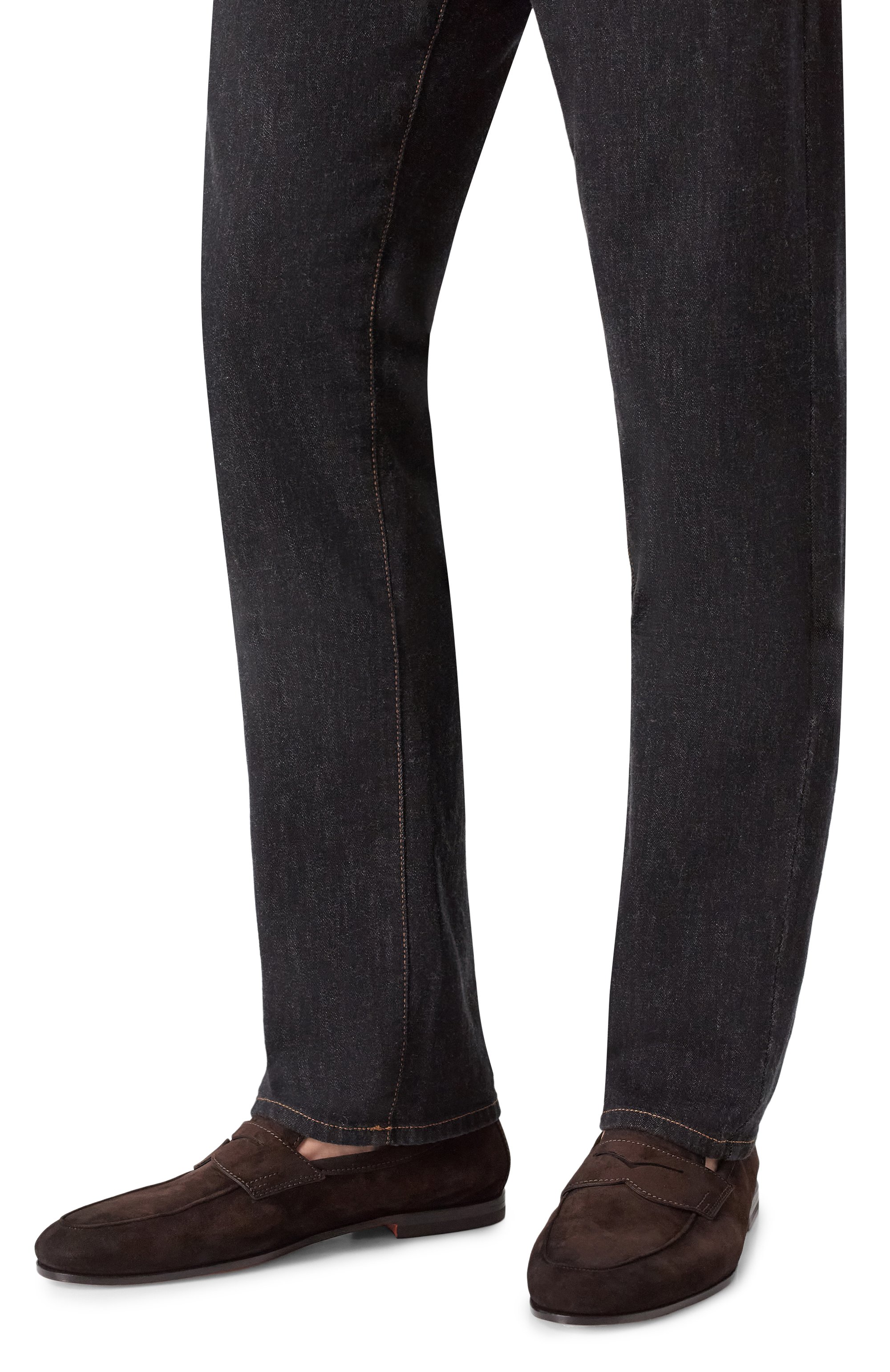 Замшевые пенни-лоферы carlo SANTONI, арт. MCNG18837SA4SEAA, фото 3