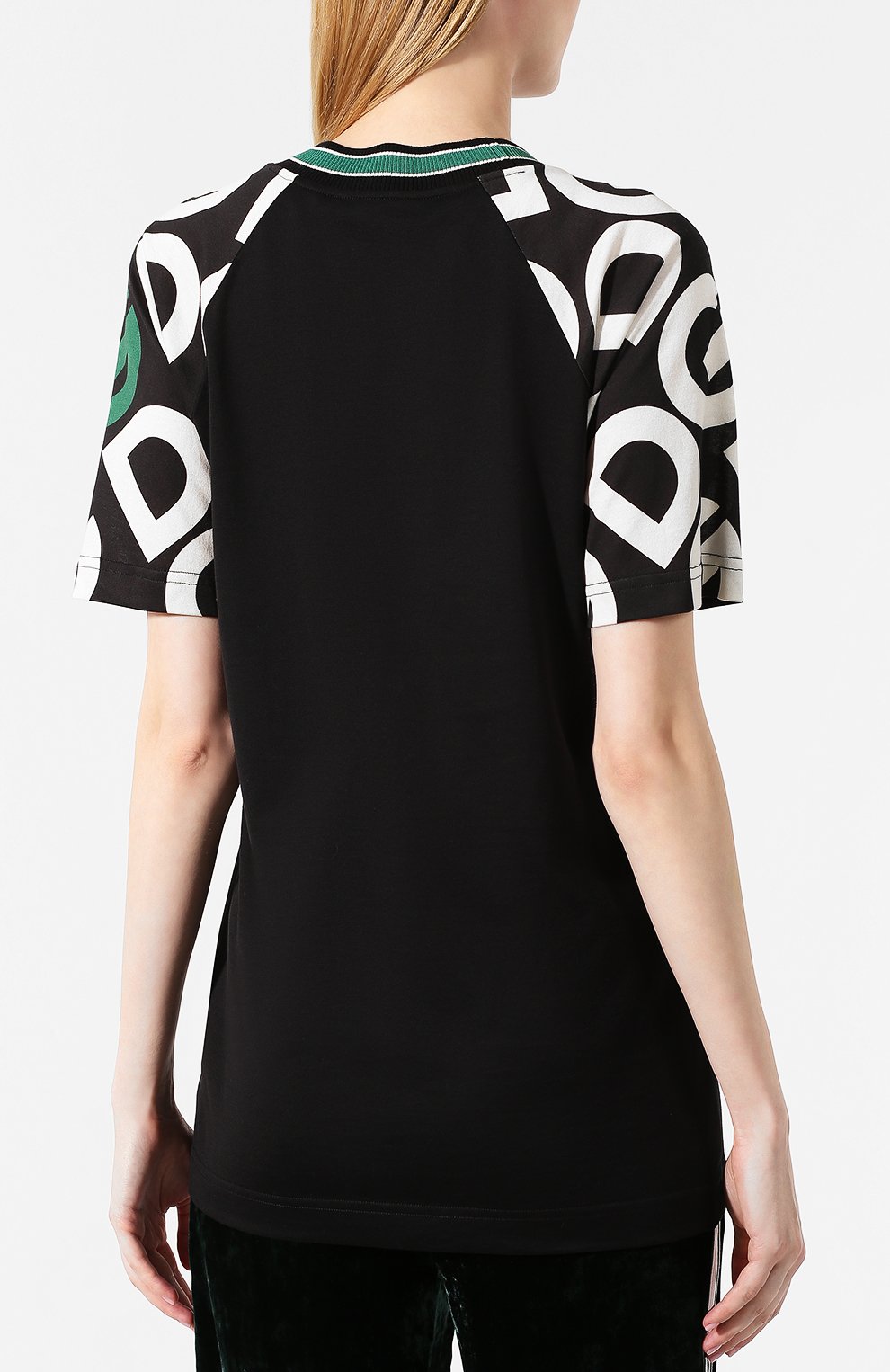 Хлопковая футболка DOLCE & GABBANA, арт. F8L67Z/G7TVX, фото 4