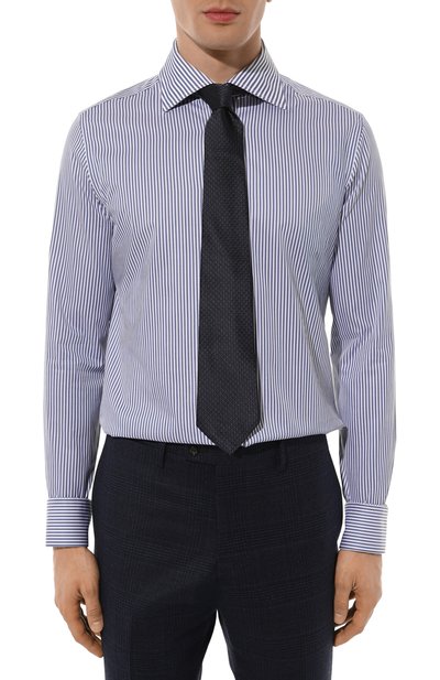 Хлопковая сорочка CANALI, арт. NCLX018/GR03303, фото 3