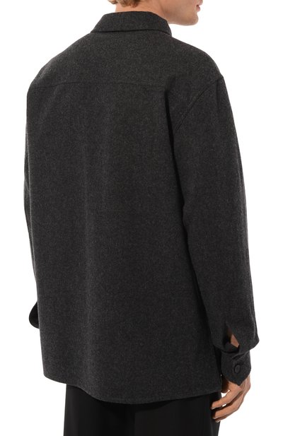 Шерстяная куртка-рубашка JIL SANDER, арт. J47DL0131/J40182, фото 4